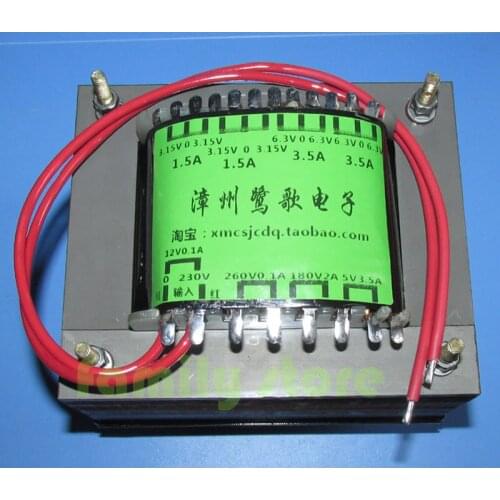 Input: 0-230V 512W horizontal power transformer 6C33 push-pull amplifier, Z11 iron core, EI133X65mm low temperature rise