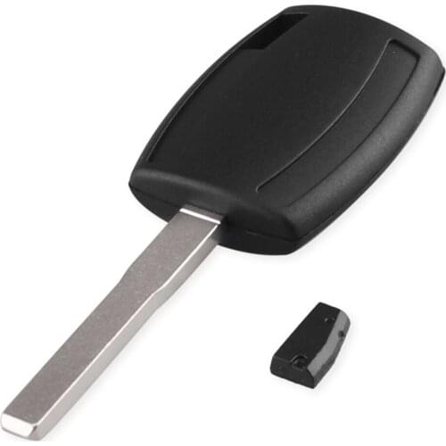 XRSHKEY 5pcs/Lot Transponder Car Key with 4D63 Chip 40 bit 80 bit HU101 For Fiesta Mond*o C-Max S-Max Galaxy Kuga