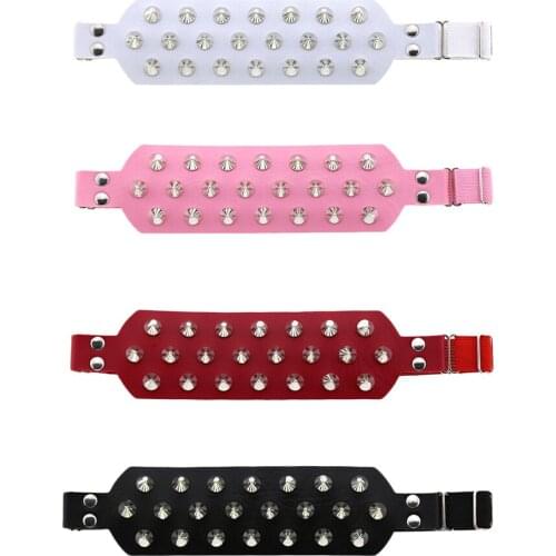 Women Goth Punk Stud Rivet Leather Leg Garter Belt Party Spike Thigh Strap