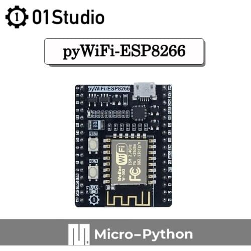 01Studio pyWiFi- ESP8266 Development Demo Embedded Board MicroPython IOT WiFi Programming wireless module pyboard