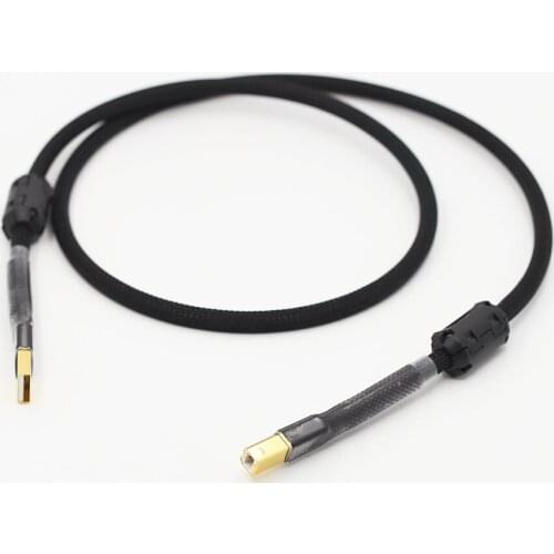 1piece HiEnd Hifi USB Cable High Quality Type A to Type B Hifi Data Cable For DAC