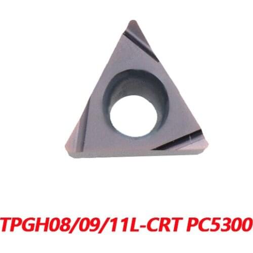 100% Original TPGH080202L-CRT PC5300 TPGH090202L TPGH110302L Carbide Insert Blades Lathe Fitting Blade Korean Imports Efficient