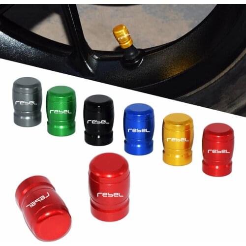 Motorcycle Accessories Tyre Valve Tire Air Port Stem Cover Caps For HONDA REBEL CMX 300 500 1100 CMX300 CMX500 CMX1100