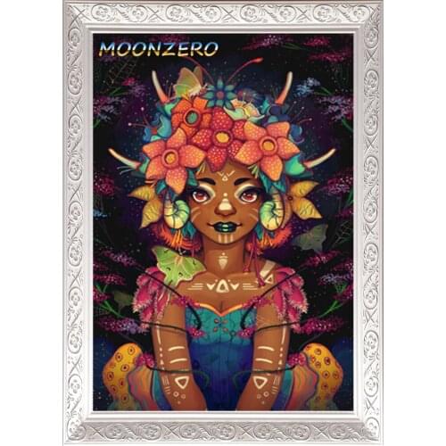 Rafflesia Diamond Embroidery 5D Diamond Cross Stitch Kit Crystal Square Mosaic Sets Unfinished Decoration Diy Diamond Painting