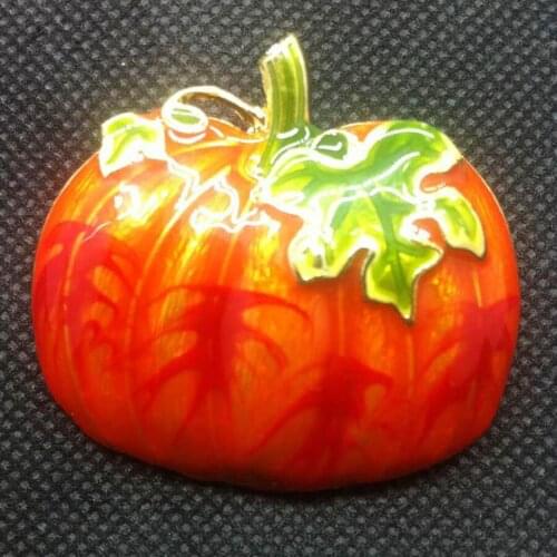 2018 Fashion Jewelry Halloween Enamel Pin Metal Pumpkin Brooch Pin Lapel Pin Men Brooch Broche Vintage Brooches For Women Gift