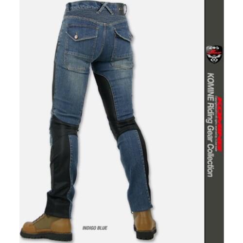 Komine Motorcycle Pants Men Moto Jeans Protective Gear Riding Touring Motorbike Trousers Motocross Jeans Armor Protective Pants