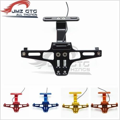 Motorcycle License Plate Bracket Holder For kawasaki z250 z300 yamaha r15 r25 r3 z800 z900 z650
