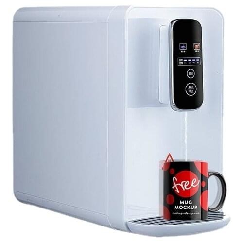 Household filter heating straight drink machine Desktop reverse osmosis water purifier Speed hot water dispenser