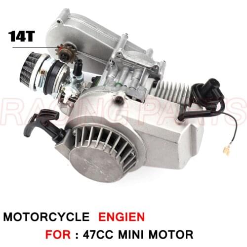 49cc 2 stroke Engine Motor for Mini Pocket Bike Scooter Dirt Bikes ATV Quad Motorized Bicycle