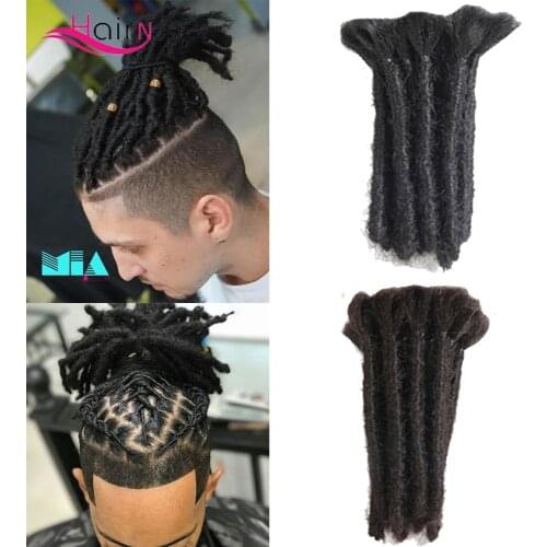 Hair Nest Dreadlocks Hair Extensions Natural False Hair Locs Crochet Braiding Hair Faux Curly Locs Braids 15cm Length Blonde