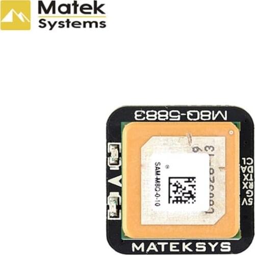 2PCS MATEK M8Q-5883 SAM-M8Q Built-in QMC5883L Compasses GPS Module for RC Airplane Helicopter FPV Racing Long Range Drones Parts