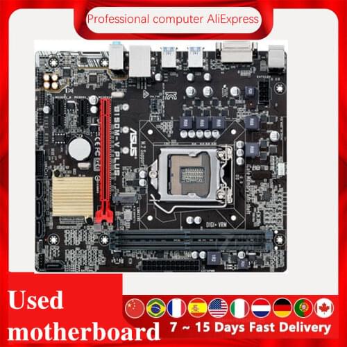 For Asus B150M-V PLUS Original Used Desktop Intel B150 B150M DDR4 Motherboard LGA 1151 i7/i5/i3 USB3.0 SATA3