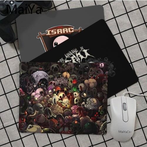 Maiya High Quality The Binding of Isaac DIY Design Pattern Game mousepad Top Selling Wholesale Gaming Pad mouse