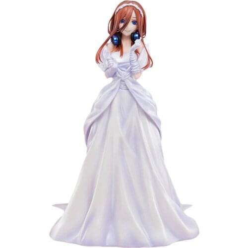 Pre-Sale Five-Part Bride Nakano Sanjiu Anime Figure Pvc Model Cartoon Toys Collections Model Toys Ornaments Birthday Gifts