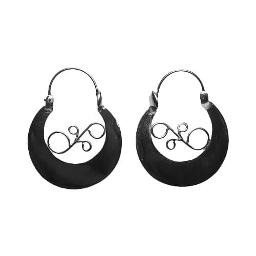 Argolas Silver 925 Canary earring