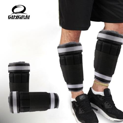 GINGPAI Sports Invisible Weight-bearing Leggings with 1 kg Adjustable Arm and Leg Ankle Weight Suitable for Running