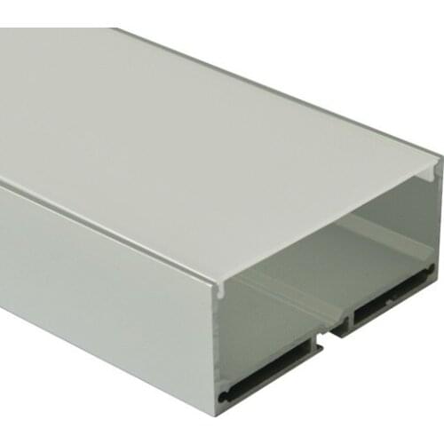 Flush Mount Aluminum Channel Housing Shell for Double Row LED Strip Light 3528, 5050 for Housing LED Strip Light ,Led Tape Light