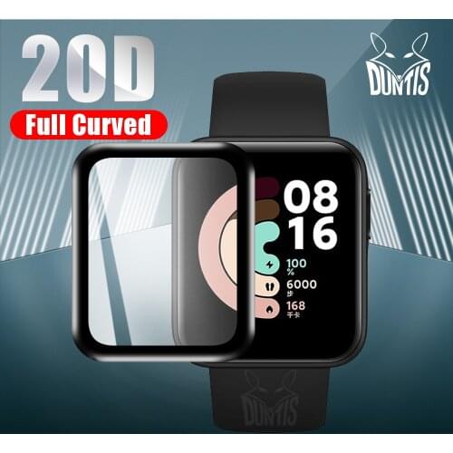 20D Curved Edge Protective film for Xiaomi Redmi Watch / Mi Watch / Mi Watch Lite 2020 Global Smart Watch Accessories (Not Glass
