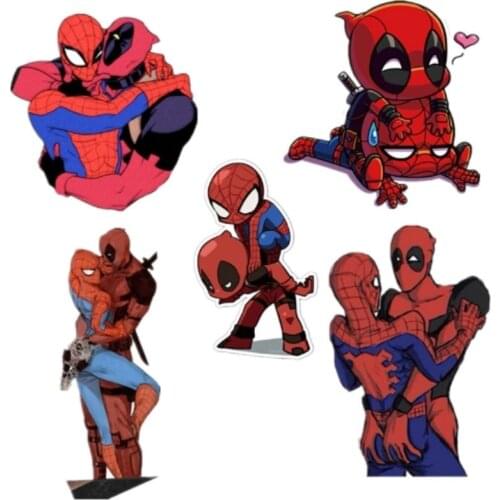 Iron Men Brooch Superhero Badges Acrylic Brooches with pin Badge