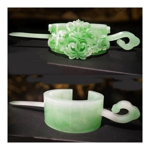 1pc Handmade Grandmaster of Demonic Cultivation Lan Wangji Hairpin Hair Crown Cosplay Accessories Decor for Hanfu Women Men Gift