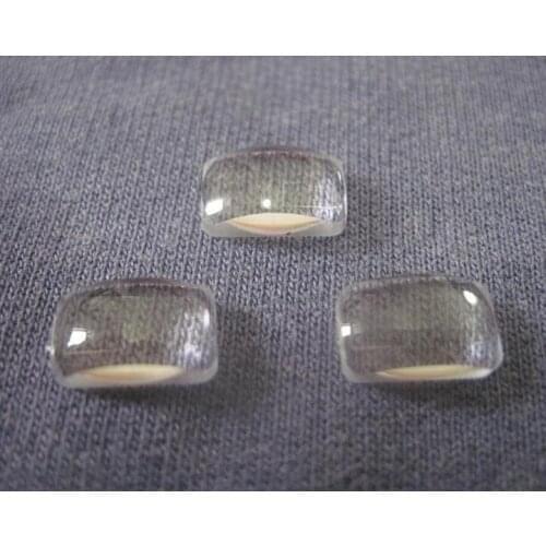 #CROA-9.1 High quality Laser Lens, Laser rangefinder lens, Ranging tape lens, Size: 9.1X5.5X3mm, Clean surface, PMMA