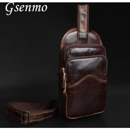 Мужские кожаные сумки Gsenmo China At AliExpress