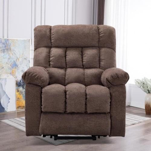 Wear-resistant Fine Texture High Backrest All Match Reclining Chair for Living Room