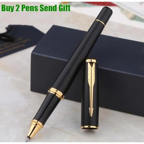 Classic Design Brand Urban Metal Roller Ballpoint Pen Office Executive Business Men Signature Writing Pen Buy 2 Pens Send Gift