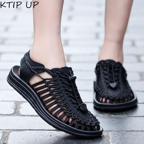 Summer Women Sandals for Women Outdoor Casual Shoes Lightweight Breathable Weave Beach Shoes Women Flat Sandals Women Shoes