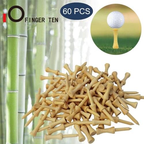 Durable White Golf Tees Bamboo for Driving 54mm 70mm 83mm Wood Castle Tee Set Balls Holder Golfing Accessories Drop Shipping