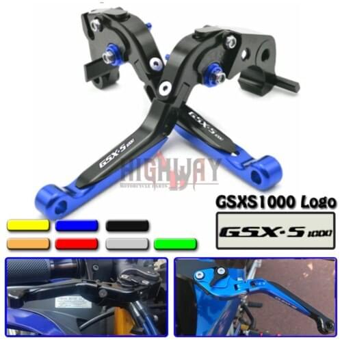 Motorcycle CNC Adjustable Folding Extendable Brake Clutch Levers for SUZUKI GSXS1000 GSX-S1000 GSX-S 1000 2015-2017