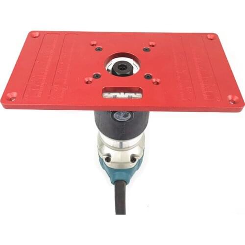 RT0700C Aluminum Plate Wood Router Table Insert Plate For Woodworking Trimmers Routers DIY Engrving Machine
