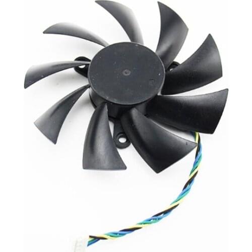 Ventilation Device 86mm/3.38in PLA09215B12H VGA Fan for GTX1060 3G/6G ITX Graphics Card Cooling Fan 4Pin 12V 0.55A 50LA