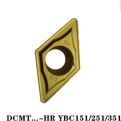 ZC Lathe Cutter Turning Tool Carbide Insert DCMT DCMT11T304-HR DCMT11T308-HR DCMT11T312-HR High Quality 100% Original