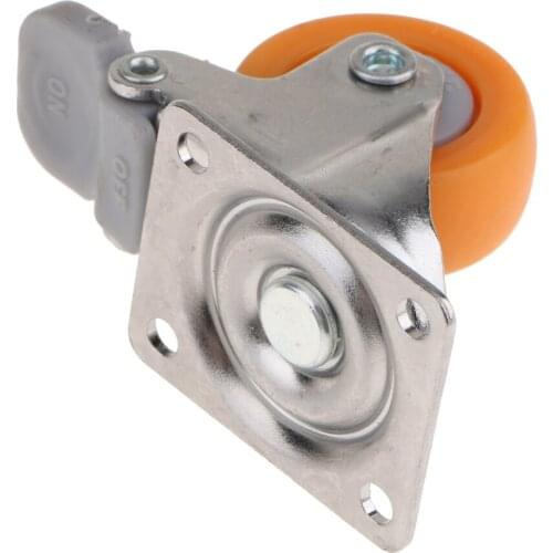 1.25 Inch High Performance Swivel Castors With 720 Degree Cover Plate And 17 Kg