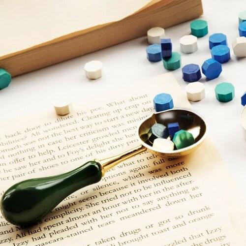 1Pcs High Quality Stainless Seal Spoon for DIY Craft Wax Melted Dissolve Wax Spoon Anti Hot Wax Stamp Seal Stamp Spoon