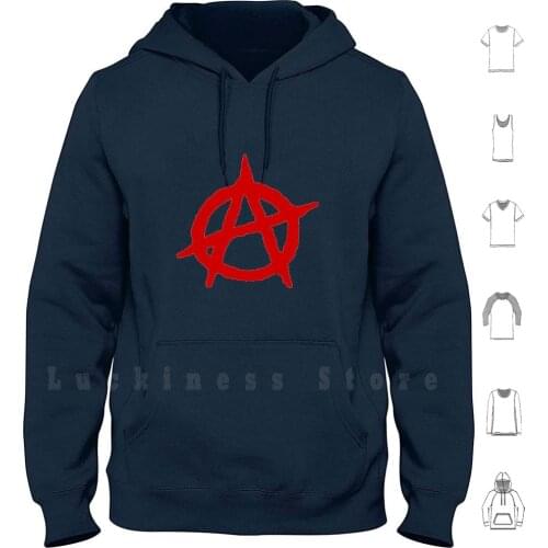 Anarchy Shirt hoodies long sleeve Anarchy Anarchist Rebel Rebellion Revolution Activism Advertising Alternative News
