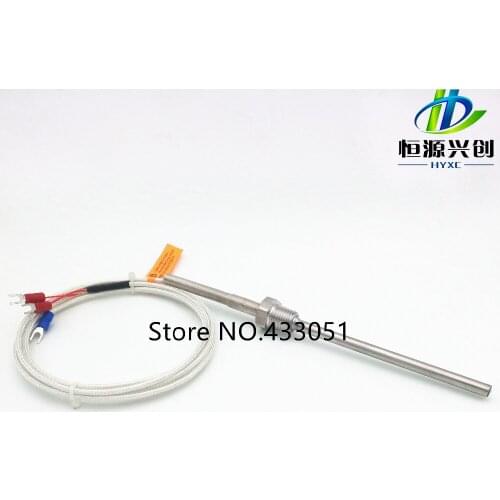 Free shipping RTD(resistance temperature detect) Pt1000ohm PT 1/4'' Thread L 150mm 3wire type