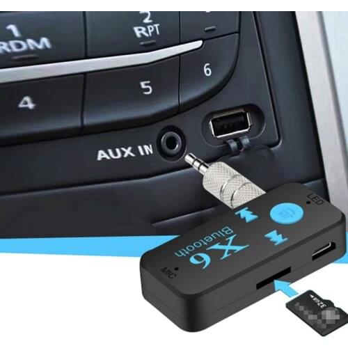 3 in 1 X6 USB Wireless Bluetooth Music Audio Receiver for BMW E90 F30 F10 Audi A3 Opel Insignia Alfa Romeo Ssangyong Accessories