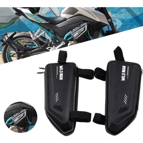 For Kawasaki Z900 Z 900 Motorcycle Modified Side Package Hard Case Triangle Bag Kit 2021 New
