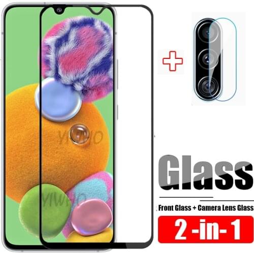 For Samsung A90 Protective Glass On Galaxy A 90 5g Screen Protector Tempered Glas SamsungA90 90A Camera Len Film 6.7 A908