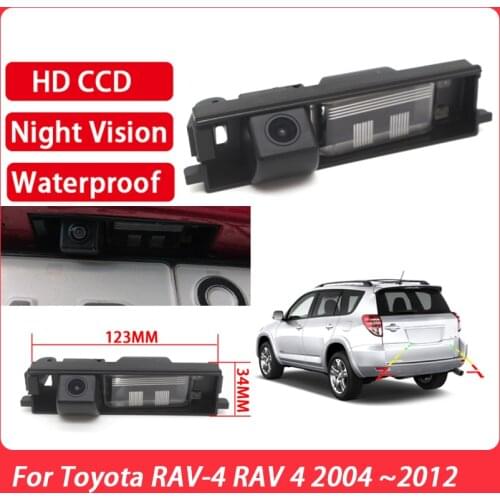 HD 1080P 170 Degree Vehicle Rear View Reverse Camera For Toyota RAV-4 RAV 4 2004 2005 2006 2007 2008 2009 2010 2011 2012