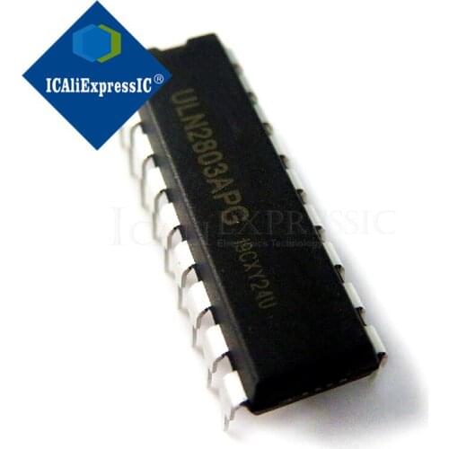 10PCS ULN2803APG ULN2803 ULN2803A ULN2803AP DIP-18 Darlington Transistors INTERFACE DRIVER WITH TTL new original In Stock