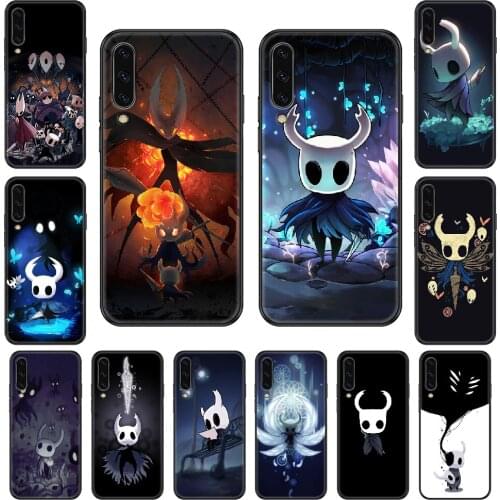 Cartoon cute Hollow Knight Phone case For Samsung Galaxy A 3 5 8 9 10 20 30 40 50 70 E S Plus 2016 2017 2018 2019 black 3D funda