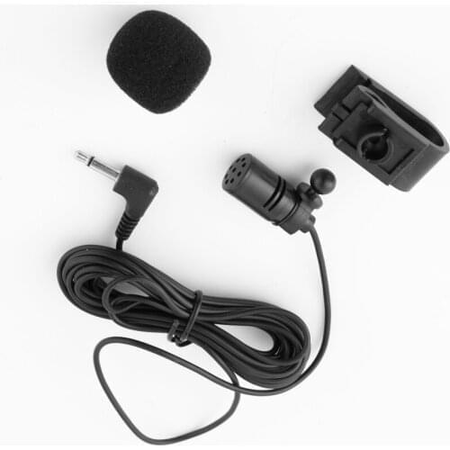 NEW Professionals Car Audio Microphone 3.5mm Jack Plug Mic Stereo Mini Wired External Microphones for PC Auto Car DVD Radio