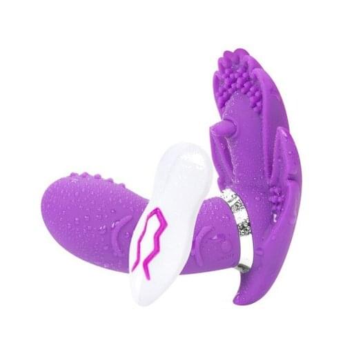 Rechargeable Wireless Remote Control G-spot Dildo Butterfly Vibrators Sex Toys for Women Strap On Dildo Vibrator Orgasm Panties