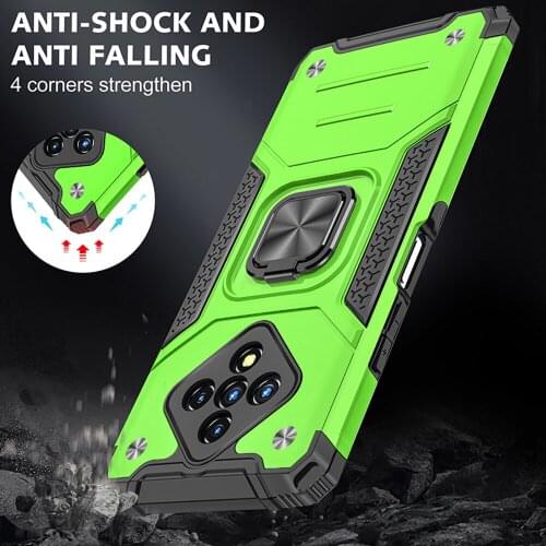 Drop resistance Military Rugged Case For Infinix Zero 8 Armor Fall resistant impact Shock proof Shield Cover