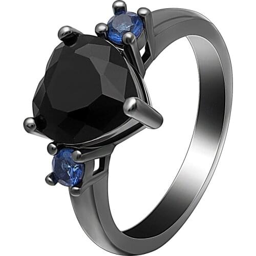 Romantic Silver Color Block Cubic Zirconia Ring Luxury Fashion Wedding Engagement Anniversary Jewelry For Women