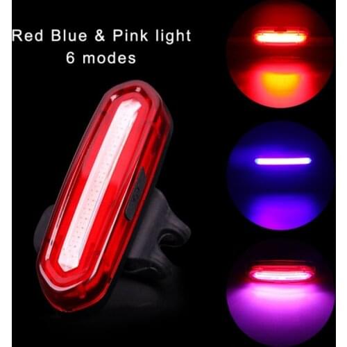 Bicycle LED Taillight Safety Warning Light Multi-modle Night Mountain Bike Rear Light Tail Light Lamp Super Bright