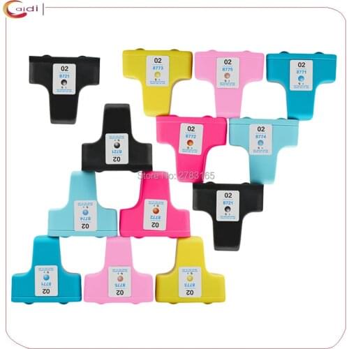 13 Compatible ink Cartridge For hp 02 HP02 Photosmart 8250 3110 3210 3310 3310XI D6160 D7160 D7260 C5180 C6180 D7360 D7460 D7145